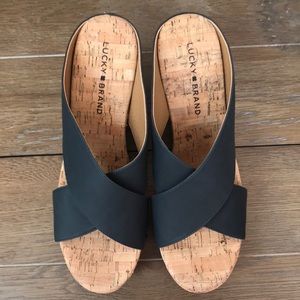 Lucky Brand Wedges size 81/2